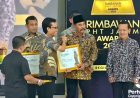 Rahem Ketua LMDH Sumber Barokah Raih Penghargaan Mitra Terbaik Peringkat II Tingkat Divre Jatim