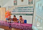 Perhutani Madura Gelar Closing Meeting Audit Internal Pengelolaan Hutan Lestari Tahun 2026