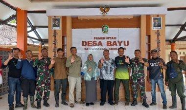 Perhutani Banyuwangi Barat, Koramil 0825/20 Songgon dan Pemdes Bayu Kompak Lestarikan Hutan